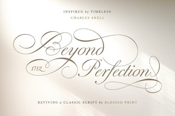 Beyond Perfection: A Refined Script Font for Elegant Editorial Design