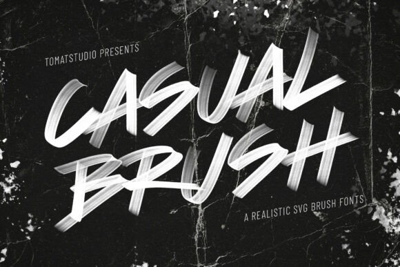 Casualbrush Font: Bold Script for Digital Campaigns