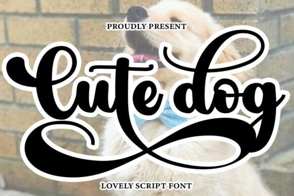 Cute Dog Font: A Designer’s Review of This Elegant Script Typeface
