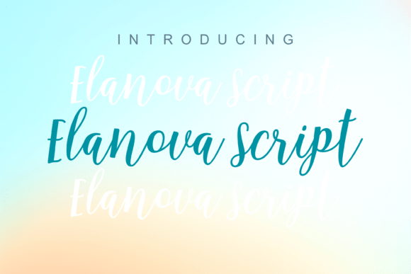Elanova Script: A Modern Handwritten Font for Scroll-Stopping Digital Campaigns