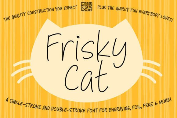Frisky Cat: A Playful Font That Elevates Small Business Branding