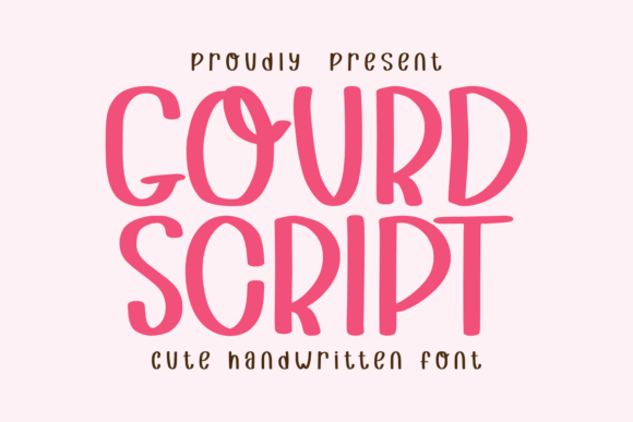 Gourd Script: A Playful Font That Elevates Small Business Branding