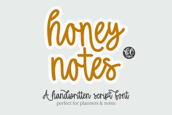 Honey Notes: A Sweet Script Font for Business Branding