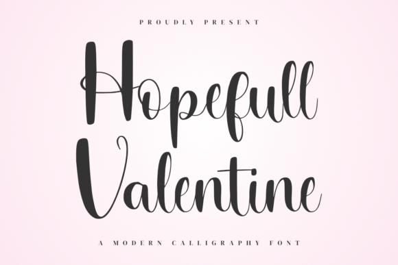Hopefull Valentine Font for Elegant Editorial Design
