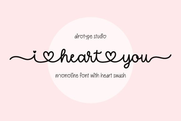 I Heart You: A Charming Handwritten Font for Social Media and Brand Campaigns