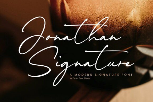 Jonathan Signature: A Modern Script Font for Sophisticated Web Design
