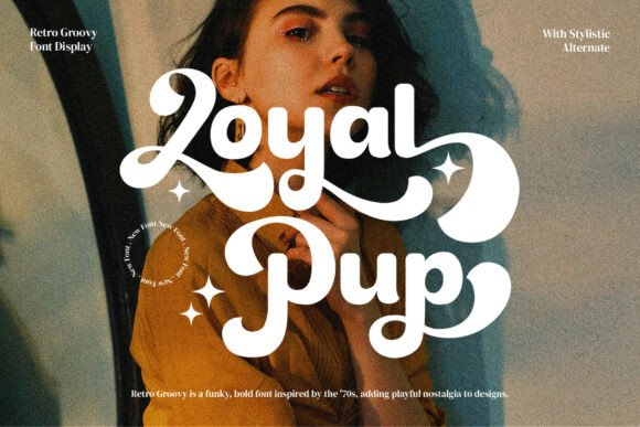 Loyal Pup Font: Retro Style That Builds Brand Recognition