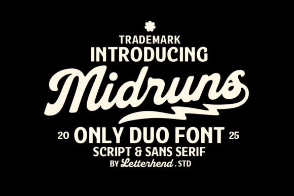 Midruns Font Review: Vintage Script for Modern Campaigns