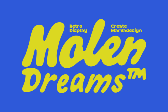 Molen Dream Font: A Playful Typeface for Branding That Stands Out