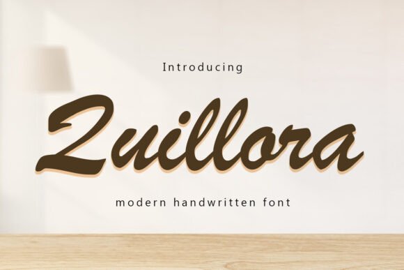 Quillora Font: Elevate Digital Campaigns with Script Style