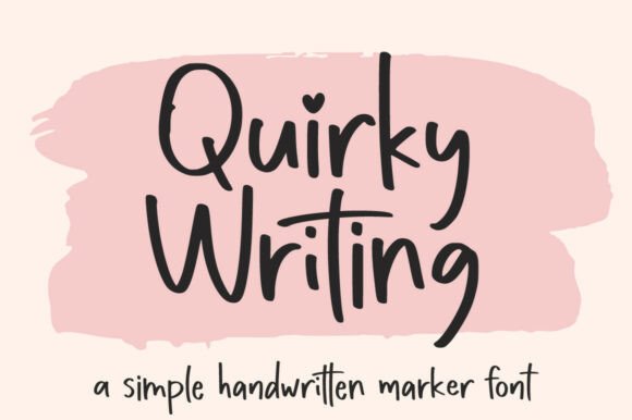 Quirky Writing Font: A Designer’s Branding Test