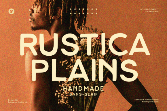 Rustica Plains: A Handcrafted Font That Elevates Modern Branding