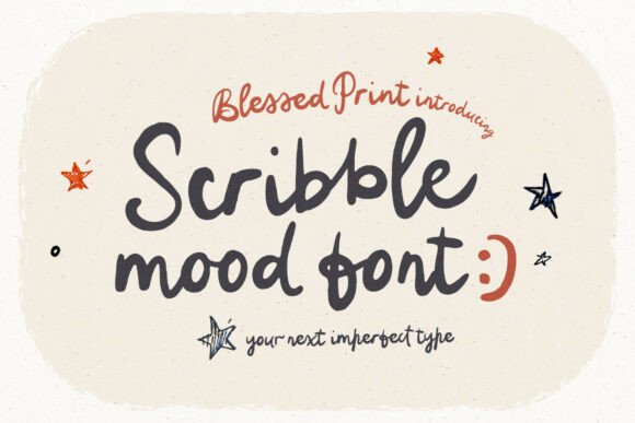 Scribblemood Regular: A Playful Handwritten Font for Editorial Design