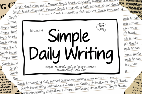 Simple Daily Writing: A Designer’s Real-World Font Review