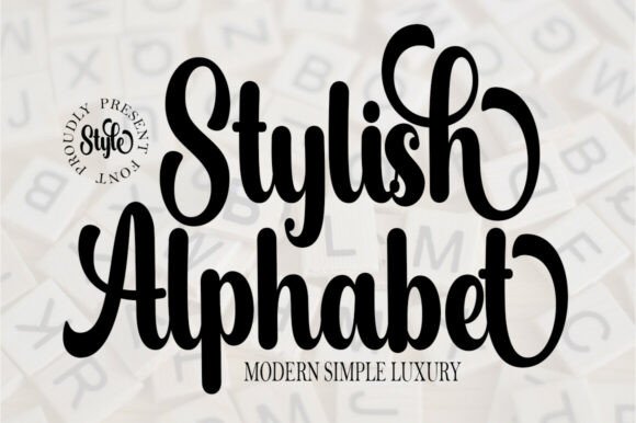 Stylish Alphabet: Elevating Web Design with Elegant Script Typography