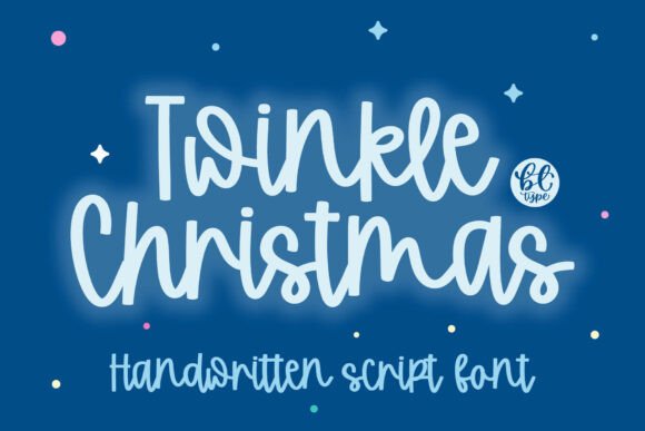 Twinkle Christmas Font for Editorial Design