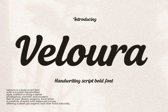 Veloura Font: Elevating Small Business Branding